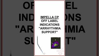 Impella off label application arrhythmia ablation support impella shorts [upl. by Michaeline607]