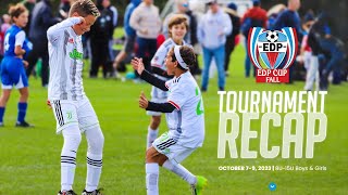 EDP SOCCER TOURNAMENT RECAP  EDP Cup Fall 2023 [upl. by Asert]