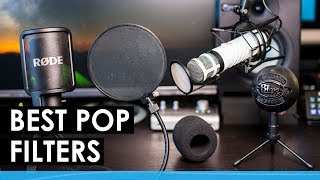 Best Pop Filters Reviewed — Pop Filter VS Windscreen [upl. by Niliac]