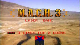 MACH 3 Running on MAME Arcade Emulator [upl. by Halullat]