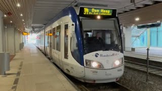 Alle trams op Zoetermeer stadhuis [upl. by Eahs857]