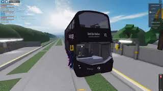 Route V2 Busway  Bathwick amp Somerset  ROBLOX [upl. by Yarvis]