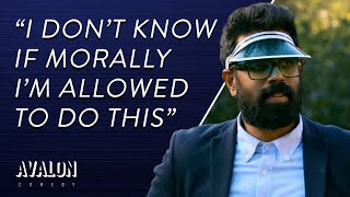 Romesh Ranganathans Best Moments  Taskmaster  Avalon Comedy [upl. by Airdnaid]