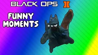 Vanoss Deleted Video Black Ops 2 Funny Killcams Flying Squirrel Girl Trap Sentry Gun Fart [upl. by Annodas291]