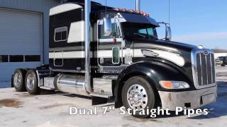 2012 Peterbilt 389K Glider 70quot Sleeper [upl. by Atikat877]