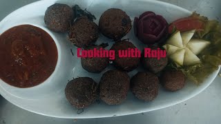 Recipe of Dhido ko dalla with tomato sauce Raju puri [upl. by Ramsden]