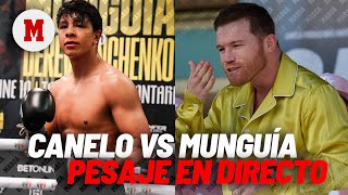 EN DIRECTO I Canelo vs Jaime Munguía pesaje y cara a cara en vivo [upl. by Riana]