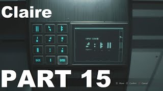 Resident Evil 2 Remake Claire 2nd Run Part 15  Destroy Plant 43 [upl. by Euqirrne]