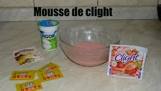 ProjetoFiqueSaudavel  Mousse de Clight Zero açúcar [upl. by Lulu]