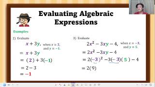 GRADE 7 MATH 👉 Evaluating Algebraic Expressions for the given Values of the Variables [upl. by Mccord]