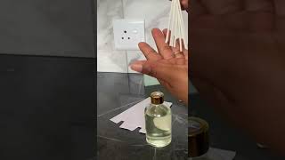 How to set up a reed diffuser unbox with me home fragrance how to make your home smell good [upl. by Cedric904]