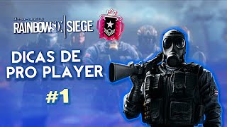 Dicas de PRO PLAYER 1  Trocação e Movimentação  R6 Siege [upl. by Ettezzus377]