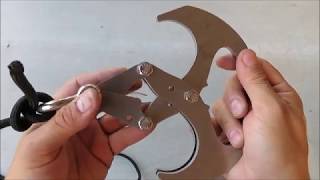 Build and Use a Gravity Hook 30 Grappling Hook [upl. by Glavin]