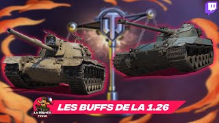 ANALYSE DES BUFFS DE LA 126  M48 Patton amp BC 25t  Rediff Twitch [upl. by Idahs]