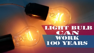 Why Light Bulbs Burn Out  Bulb Will Never Burn Out With this Tricks tricks at the end [upl. by Ahseuqal]