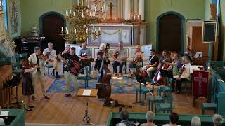 Elvings kapell Pelle Gustafsson and Friends Sundborns Kyrka Falun Sweden 2018 07 02 [upl. by Bellina419]