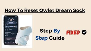 How To Reset Owlet Dream Sock [upl. by Toole]