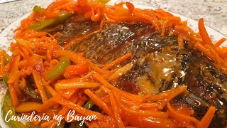 ESCABECHE  HOW TO COOK ESCABECHE TILAPIA ESCABECHE RECIPE [upl. by Niledam]