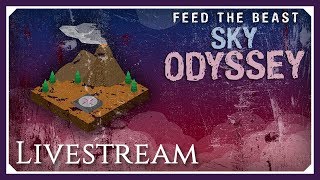 FTB Sky Odyssey  Wither Skeletons  FTB Sky Odyssey Livestream [upl. by Ahsinauq84]