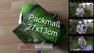 Lidl Schlafsack Ultraleichter 750g Schlafsack vom LidlSommerschlafsack [upl. by Adriell]