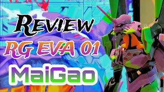 Review RG 1144 Evangelion Unit 01 Bootleg By MaiGao [upl. by Nnazus]