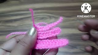 crosia kaise chalate hai basic stitch of crochet for beginners [upl. by Ailbert]