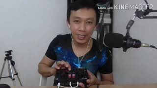 V8X Pro Soundcard and Condenser Microphone  How to Setup and Use Them for Live Streaming [upl. by Thaxter]