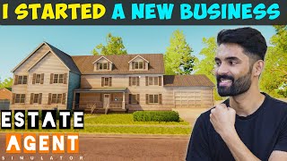 I Started a New Business  Estate Agent Simulator Gameplay 1 [upl. by Attey]