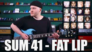 Fat Lip  Sum 41 Cover [upl. by Dnalyram]