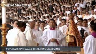 Laudate Dominum  Pope Francis Mass at Luneta Entrance Song [upl. by Hillhouse]