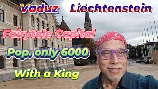 Travel LiechtensteinVaduz  A train ride to a fairytale city including a castle amp king [upl. by Mayne]