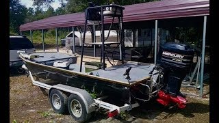 Running Shallow with a 150hp Mercury Jet Drive on a 18 Aluminum Boat [upl. by Tsew59]