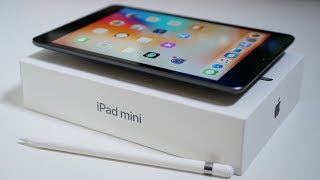 New iPad mini 2019  Unboxing and Overview [upl. by Amocat]