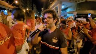 Viradouro 2022 arrancada do samba no ensaio de rua [upl. by Alleinnad213]