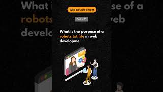 Web Developer Series Part 33  Purpose of robotstxt file [upl. by Marielle]