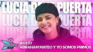 LUCIA DE LA PUERTA PRIMA DE ABRAHAM MATEO Y ADELANTO DEL PRÓXIMO SINGLE [upl. by Nhor]