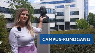 CampusRundgang an der Uni Siegen Unteres Schloss und AdolfReichweinStraße [upl. by Ailemrac580]