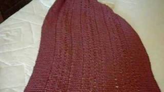 Prayer Shawl  a new pattern [upl. by Saeger139]