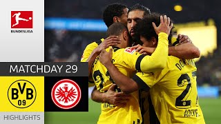 BVB on TOP of the League  Borussia Dortmund  Frankfurt 40  Highlights  Bundesliga 202223 [upl. by Asil]