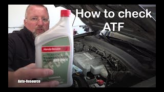 How to check HONDA transmission fluid [upl. by Lenny]