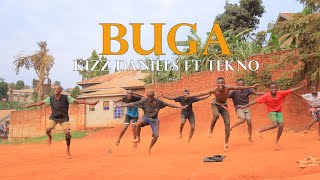 Kizz Daniel  BUGA Official Music Video By Galaxy African Kids ft Tekno [upl. by Asiram985]