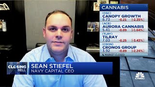 Navy Capital CEO shares his top cannabis stock picks TCNNF GTBIF [upl. by Htesil]