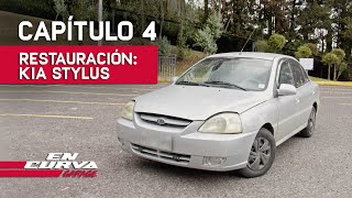 RESTAURACIÓN DE UN KIA STYLUS EN ECUADOR 🇪🇨  EN CURVA GARAGE [upl. by Eellehs237]