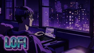 More RAINY Nights 🌧 Gentle rain sounds in the background and LOFI [upl. by Harihs]