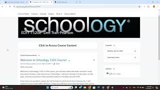 Schoology Course Introduction [upl. by Mcintyre]