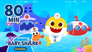 Episodio Completo de Tiburón Bebé Juego de Hospital  Cuentos Infantiles  Baby Shark en español [upl. by Settera]