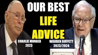 Warren Buffett amp Charlie Mungers Best Life Advice  Best Speeches  BRK 202324 amp Final Interview [upl. by Nortad4]