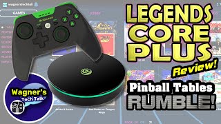 AtGames Legends Core Plus Review  Pinball Haptic on the GamePad [upl. by Faunia]