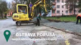 ECORASTER  ParkovisĚŚteĚŚ Ostrava  Poruba [upl. by Eycats]