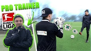 Mein erstes PROFI Torwarttraining  Road to Pro 4 [upl. by Idnam]